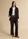 Giacca nera in vera pelle regular fit_1