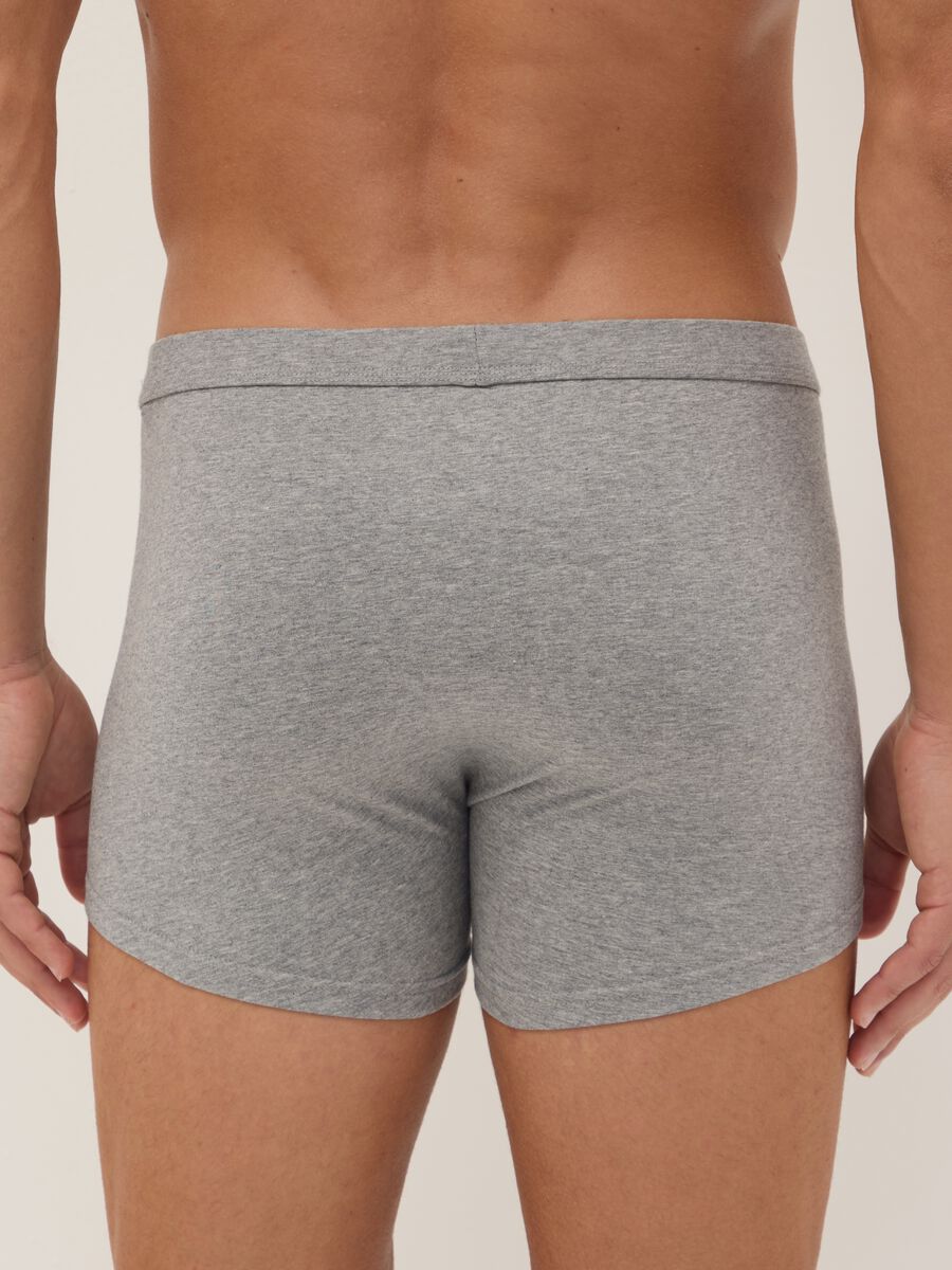 2-pack of grey stretch Supima cotton boxer shorts_2