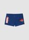 Costume boxer mare blu in tessuto elasticizzato_0