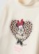 White stretch cotton Minnie print T-shirt_2