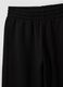 Black cotton-blend straight-fit joggers_6