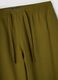 Green Linen Blend Regular Fit Trousers_5