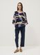 Multicolour geometric print regular-fit blouse_1