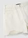 White pure cotton shorts_5
