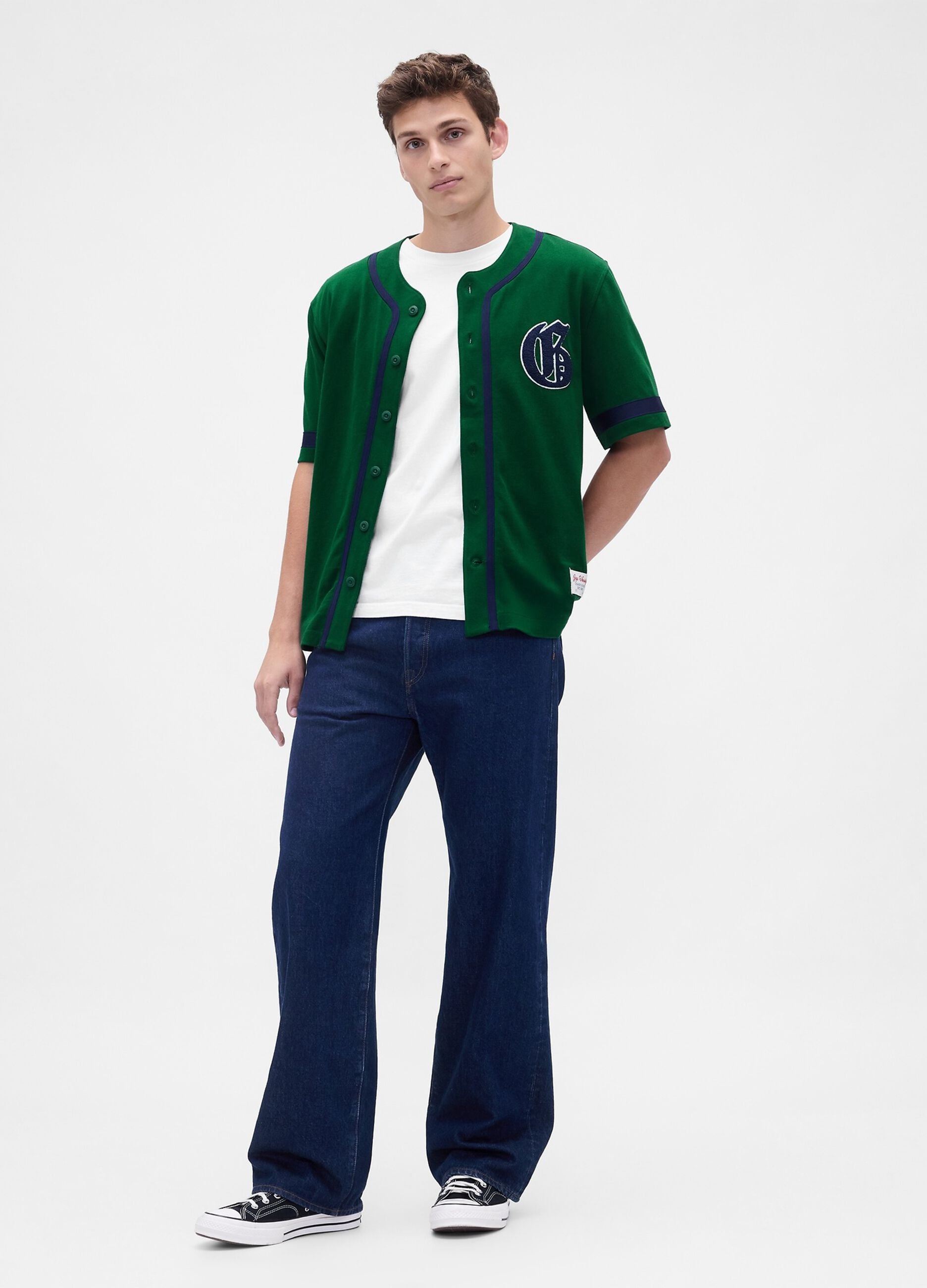 Green Cotton Cardigan