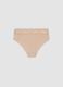 Beige stretch microfibre briefs with lace_5