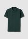 Green Supima cotton polo shirt, regular fit_4