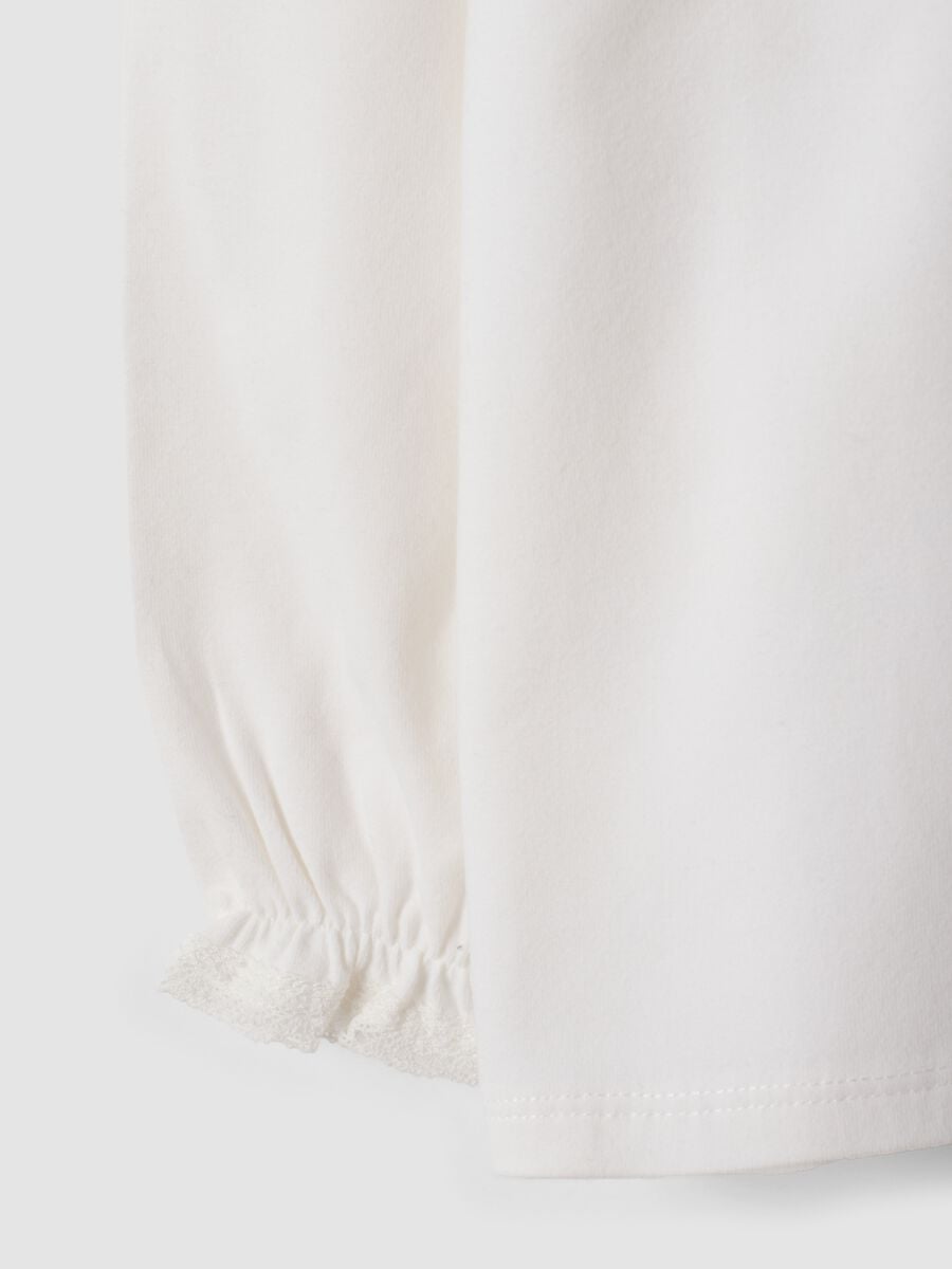 White organic stretch-cotton polo shirt_3