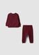 Red pure cotton Hogwarts print set for baby boy_1