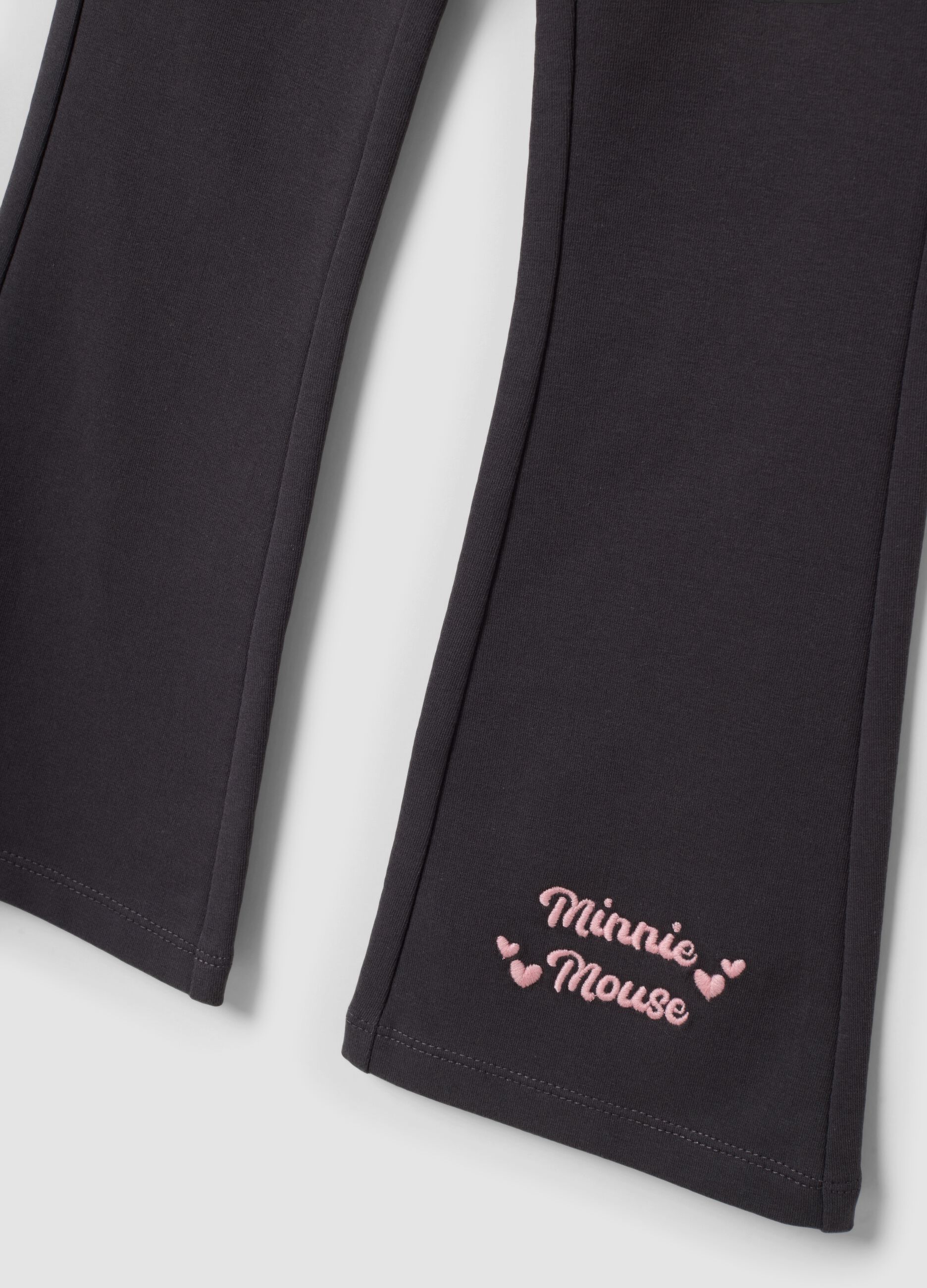 Pink Minnie cotton-blend tracksuit set