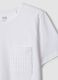 White pure cotton regular-fit T-shirt with embroidered chest pocket_5