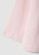 Pink organic cotton T-shirt with teddy bear print for baby girl_3