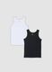 2-pack multicolour boys&rsquo; stretch organic cotton vests_0