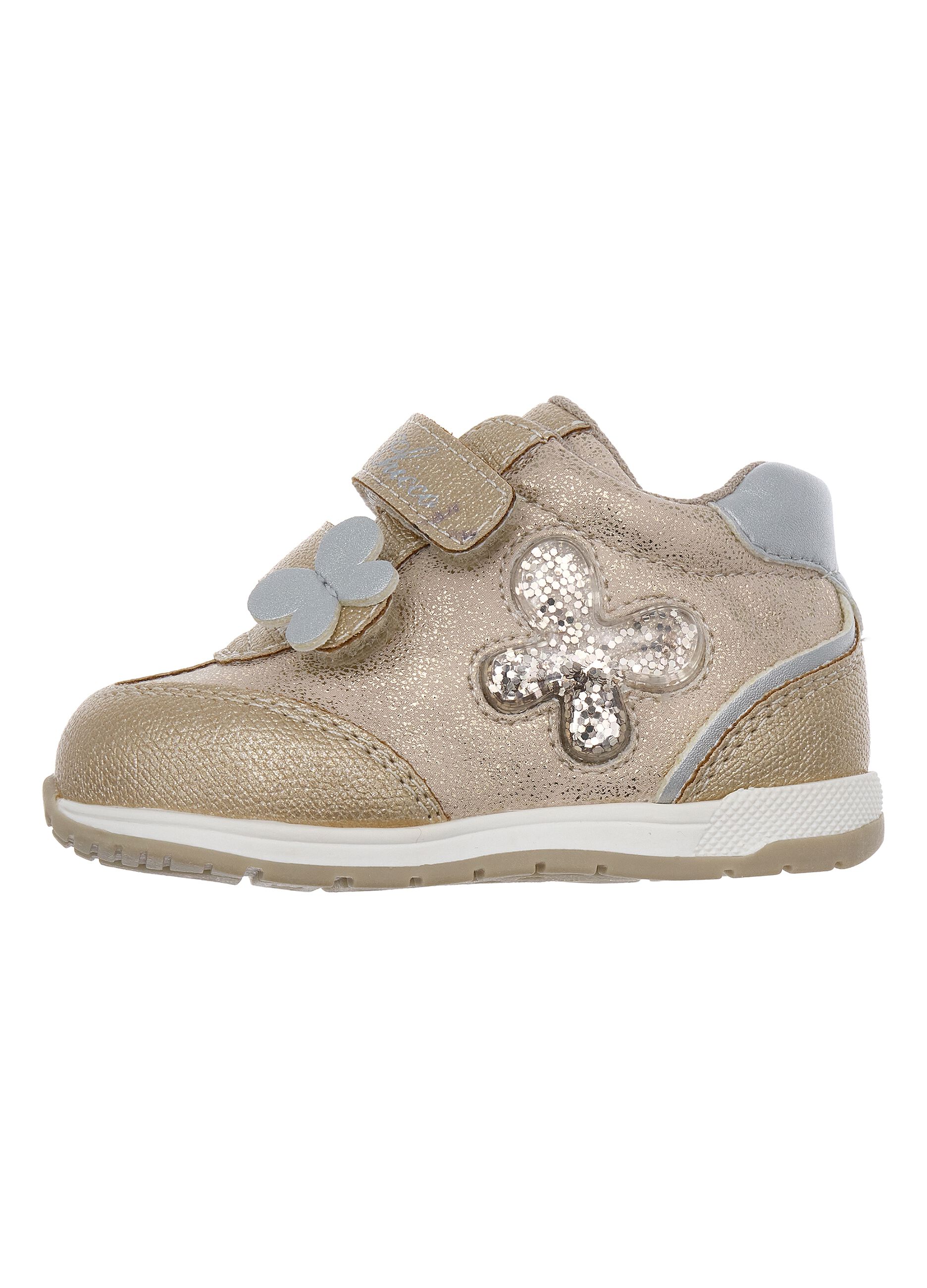 Chicco Beige Velcro Sneakers