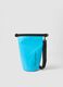 Blue waterproof bag with adjustable shoulder strap_0
