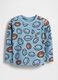 Blue long-sleeve cotton t-shirt_0