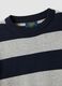 Multicoloured pure cotton striped oversized top for boys_3