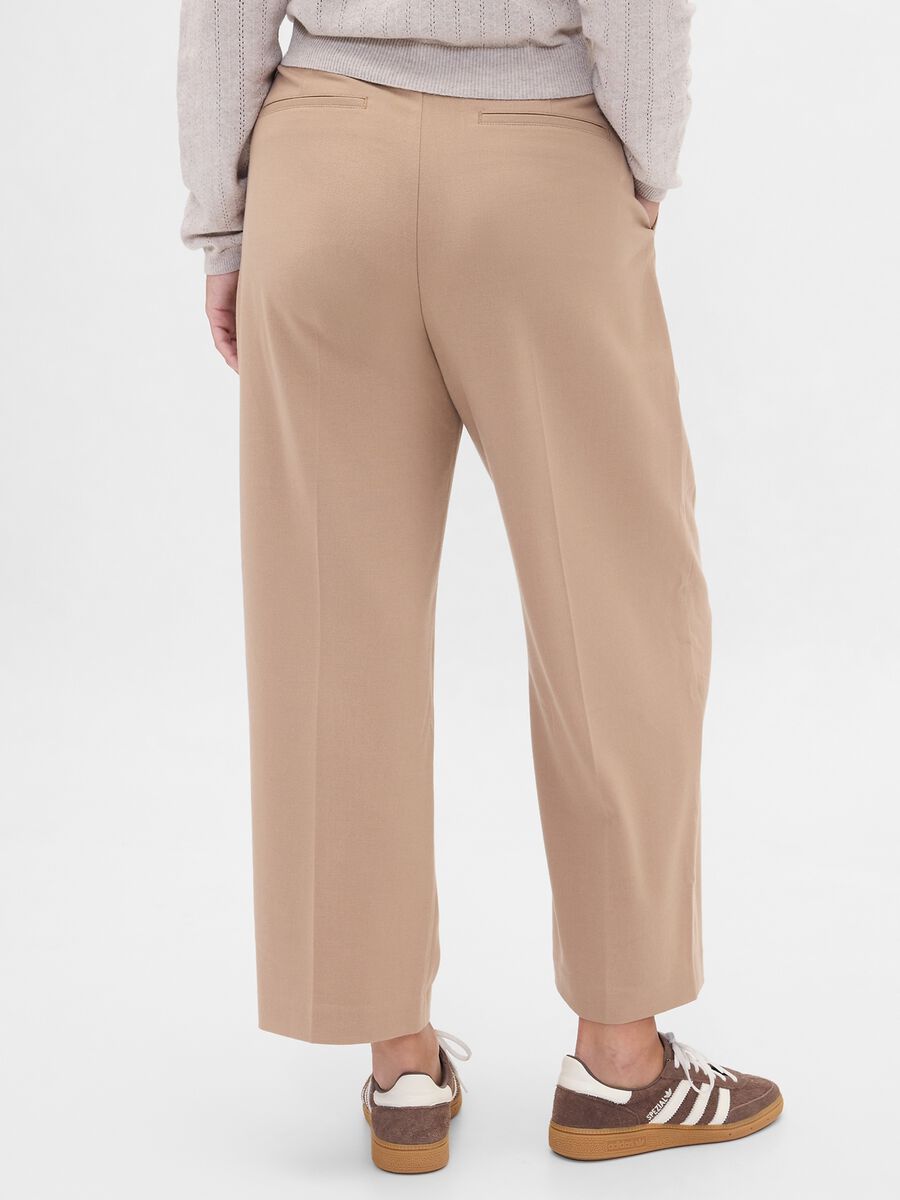 Beige Stretch Trousers_7