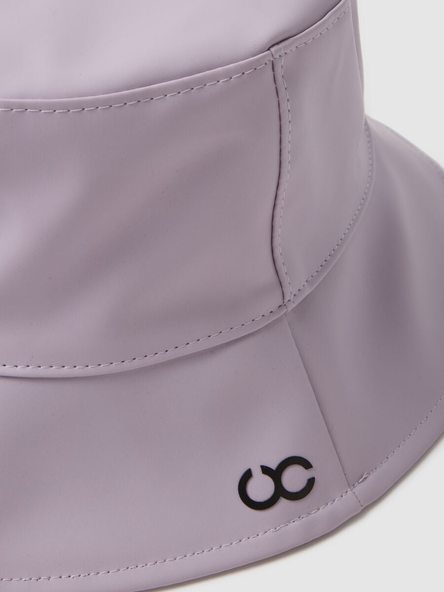 Cappello a secchiello viola_1