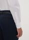 White slim-fit pure cotton shirt with French collar, non-iron_2