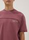 Red short-sleeve pure cotton oversized T-shirt for boys_2