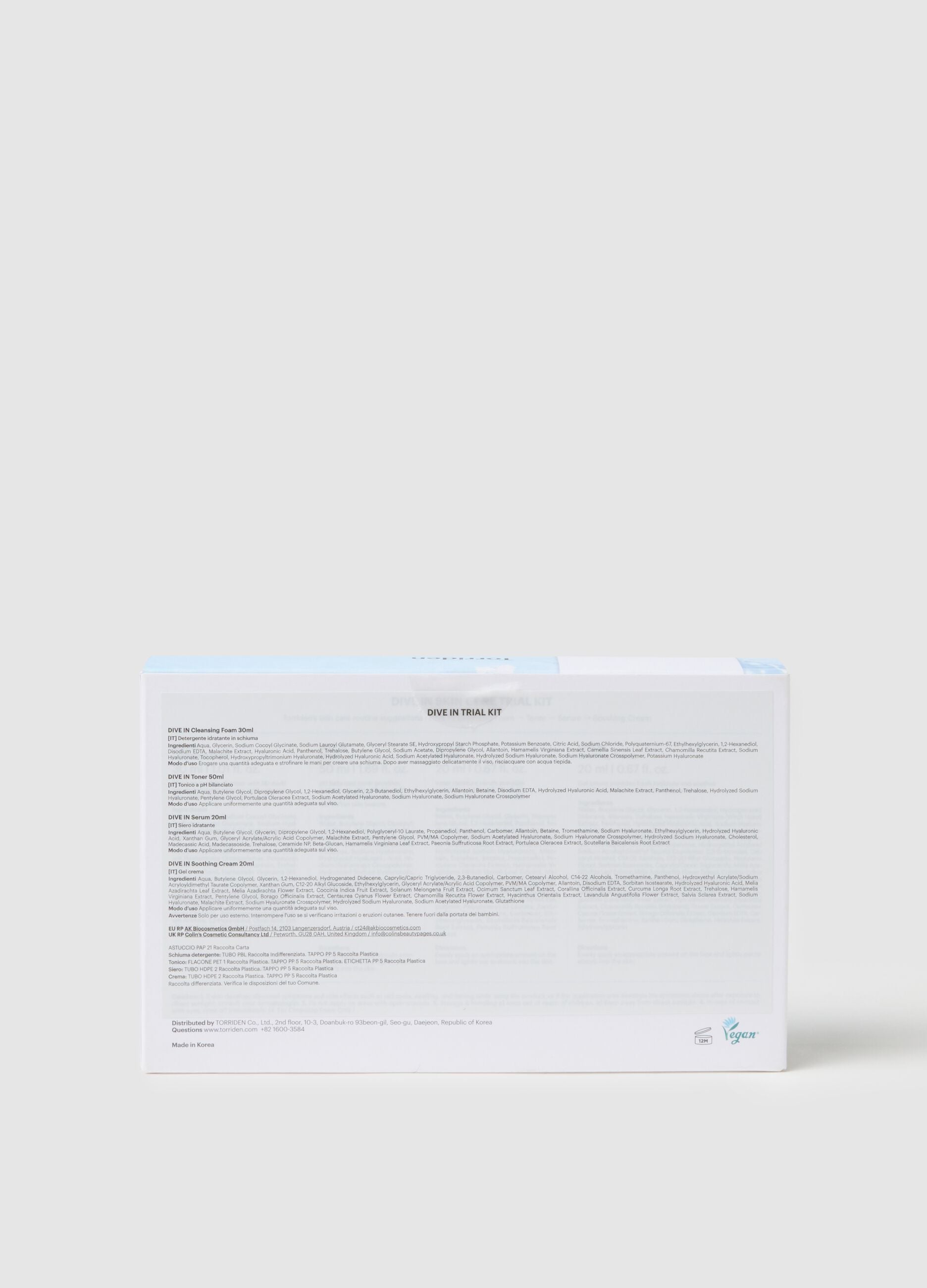 Torriden Dive In Trial Kit Gift Set