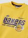 Yellow short-sleeved pure cotton T-shirt_2