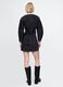 Black Denim Dress with Buttons Gap_2