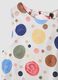 Sleeveless multicolour stretch-cotton dress with ruffle hem_5