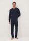 Blue organic cotton pyjamas_0