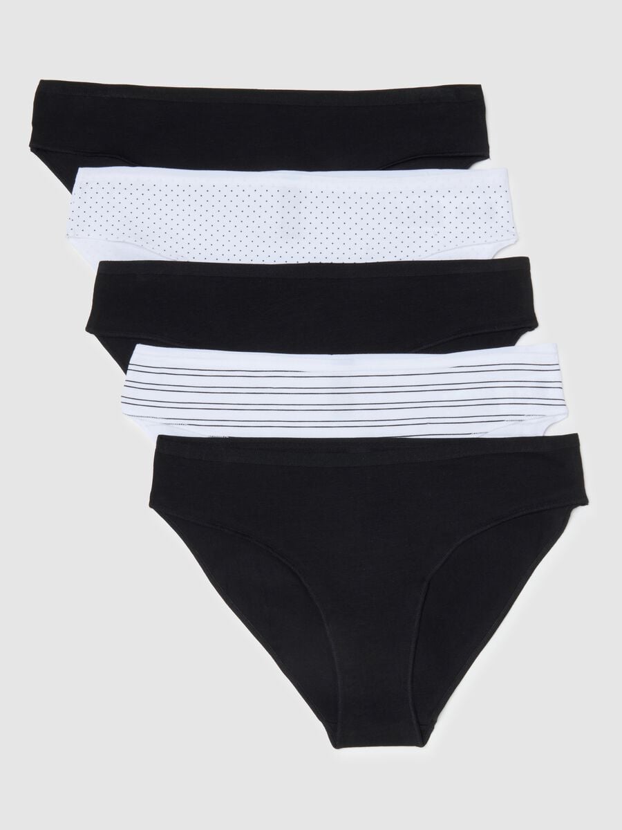 Multipack of stretch cotton multicolour regular fit briefs_4
