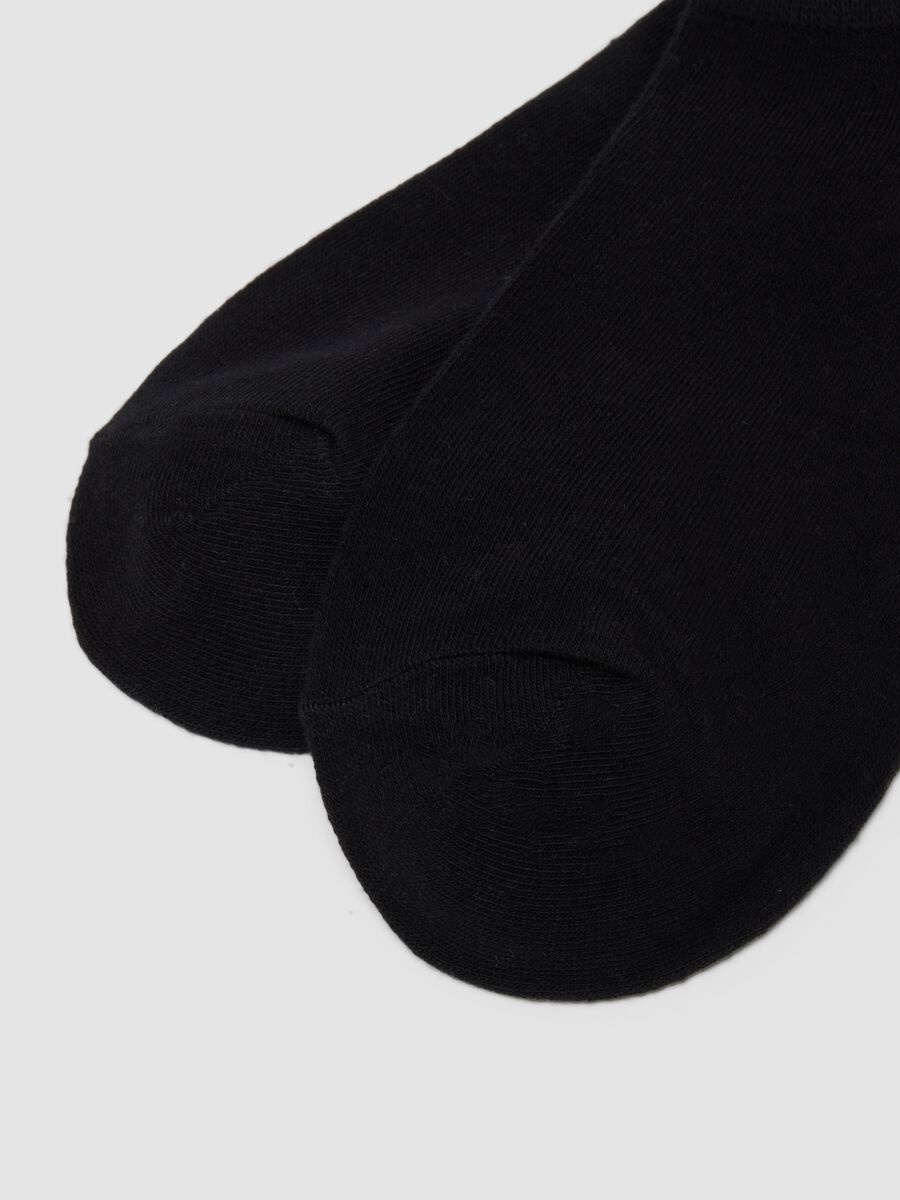 Five-pack of black organic cotton socks_2