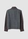 Grey stretch sweatshirt with crew neck_2