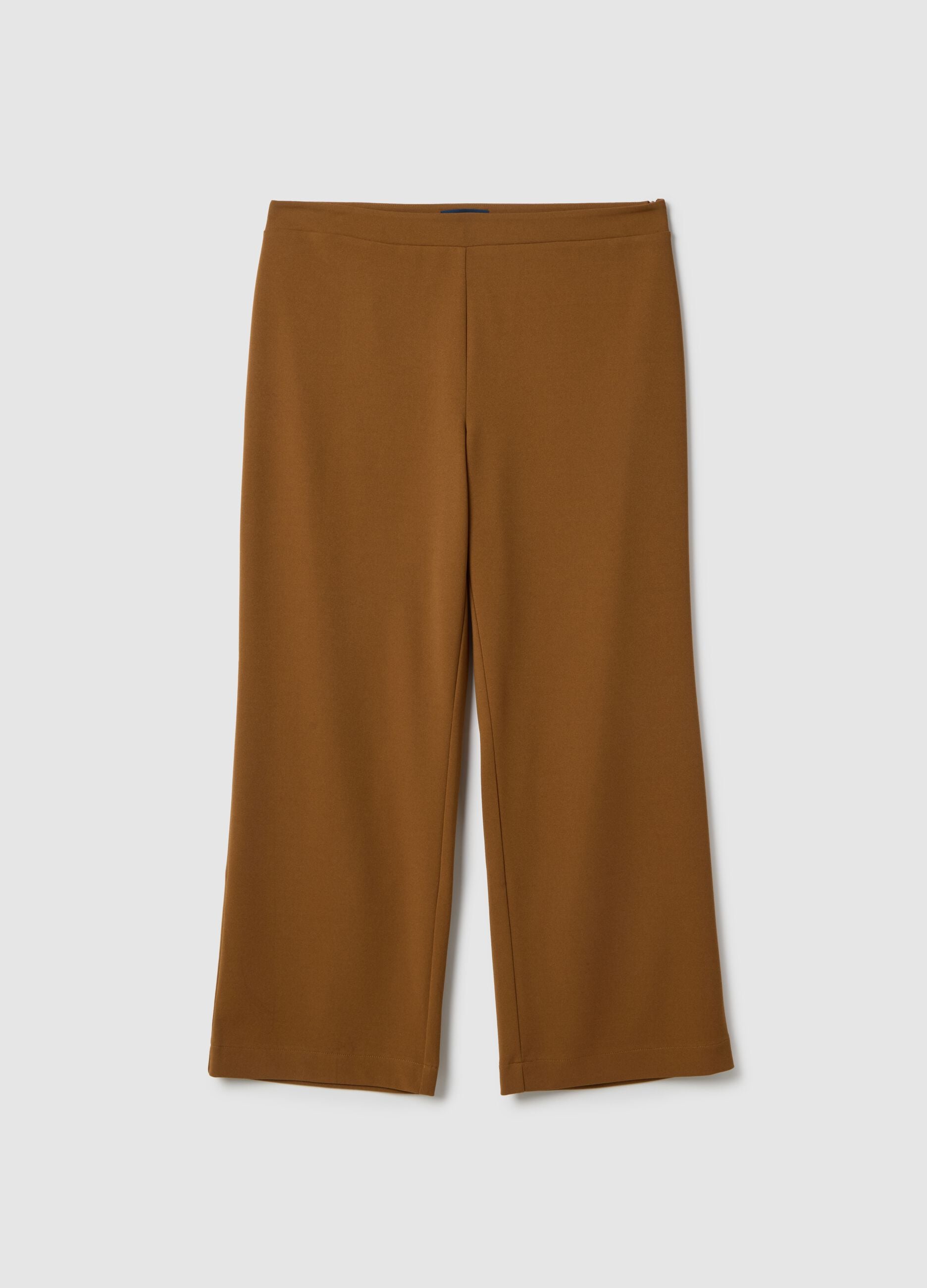 Brown regular fit treggings