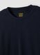 Blue long-sleeve crew-neck T-shirt in pure organic cotton_2