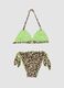 Brown triangle bikini in stretch fabric_1