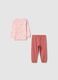 Multicoloured pure cotton regular fit pyjamas for baby girls with unicorns_1