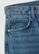 Regular Fit Blue Denim Jeans in Pure Cotton_5