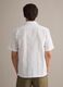 White pure organic cotton shirt with bowling collar, regular fit_3