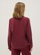 Red long-sleeve viscose blend shirt regular fit_2
