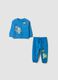 Blue pure cotton Toy Story printed jogger set for boys_0