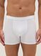 2-pack white midi boxer briefs in stretch Supima cotton, regular fit_1