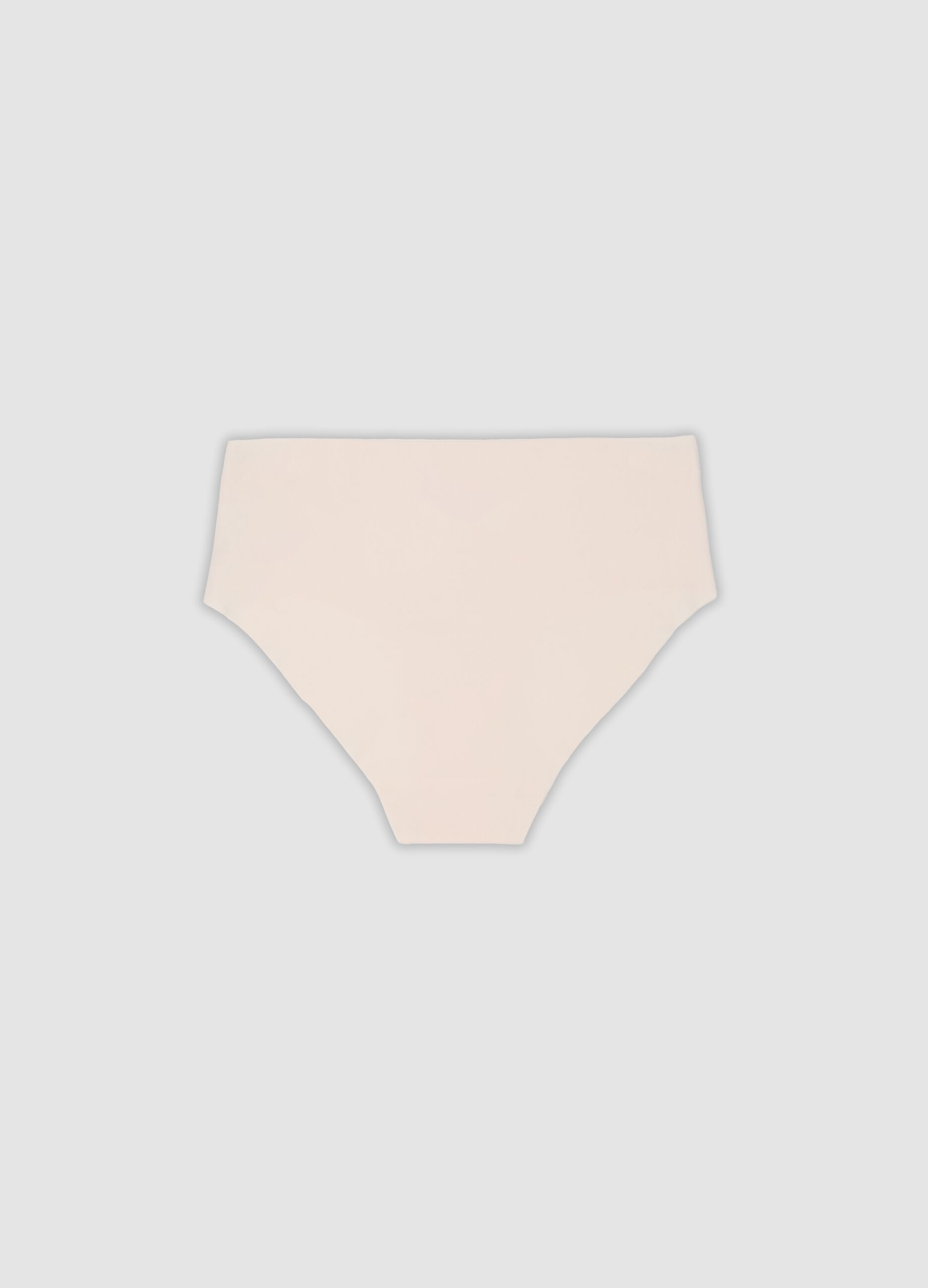 Pink regular-waist stretch microfibre hipster briefs
