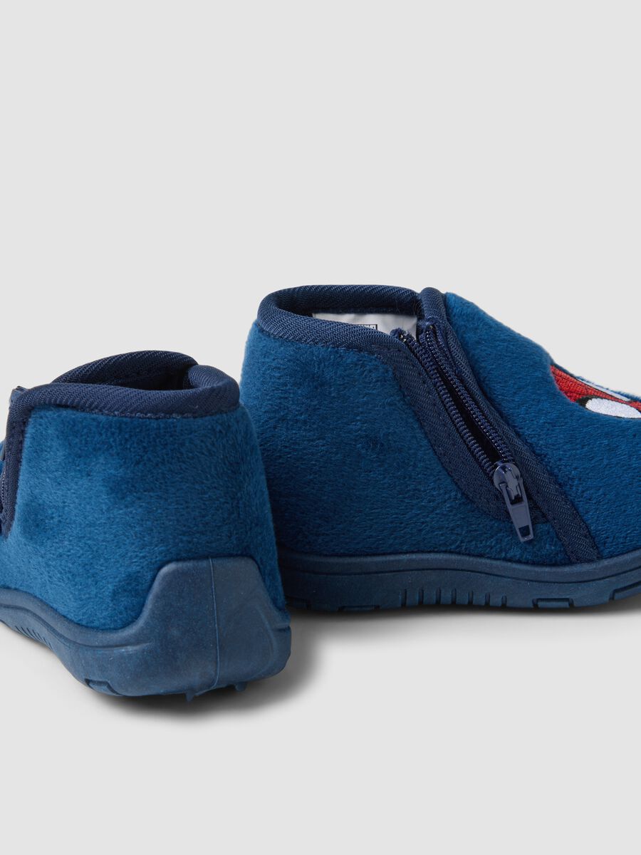 Blue Marvel Spider-Man house slippers for baby boy_1