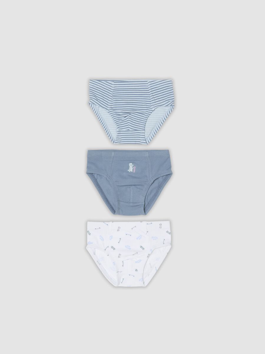 3-pack of multicolour organic cotton jersey briefs_0