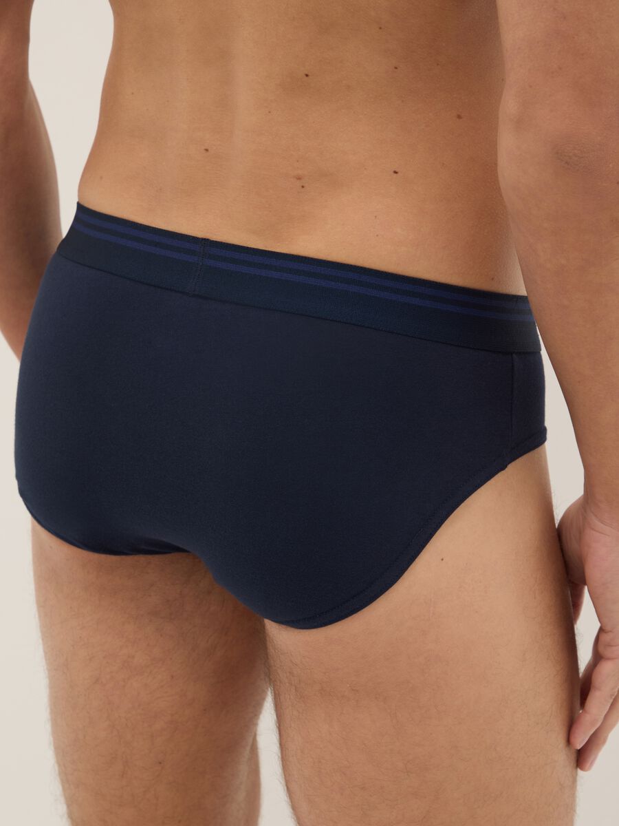 Tripack slip in cotone organico elasticizzato multicolor regular fit_2