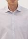 Grey easy-iron cotton-blend shirt with fine stripes, regular fit_1