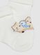Multicoloured cotton mix baby socks with animal designs, pack of two_2