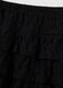 Black Lace Mini Skirt Regular Fit_5