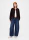 Wide Blue Denim Trousers_0